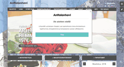 Desktop Screenshot of anttolanhovi.fi